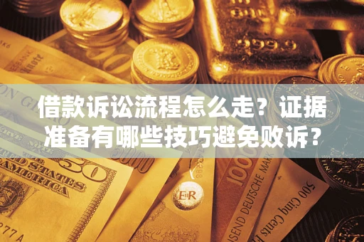 武汉借款诉讼流程怎么走？证据准备有哪些技巧避免败诉？