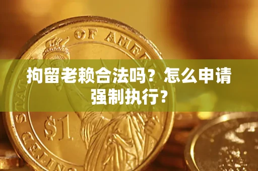 武汉拘留老赖合法吗？怎么申请强制执行？