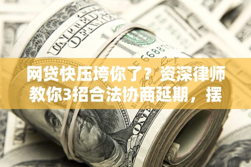 武汉网贷快压垮你了？资深律师教你3招合法协商延期，摆脱暴力催收！
