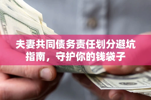 武汉夫妻共同债务责任划分避坑指南，守护你的钱袋子