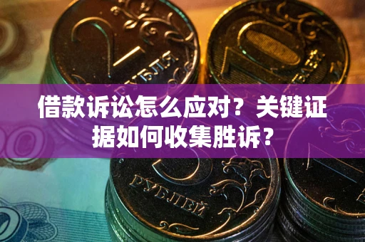 武汉借款诉讼怎么应对？关键证据如何收集胜诉？